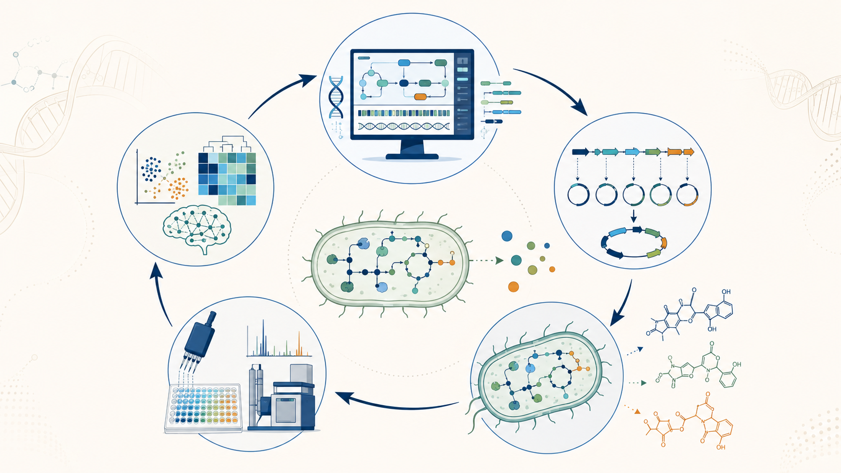 Biosynthetic pathway discovery & refactoring
